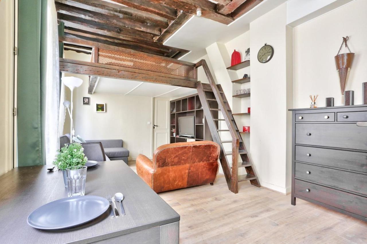 Studio Mezzanine Quartier Luxembourg Free Netflix 파리 외부 사진